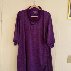 Under Armour Men's Polo Shirt in Rich Purple